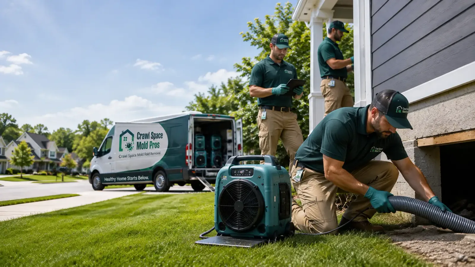 Crawl Space Mold Removal in Falcon Heights, TX
